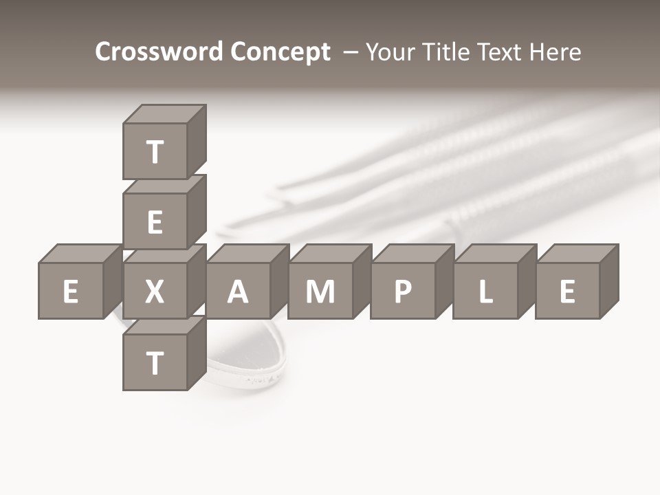 Decay Mouth Tool PowerPoint Template