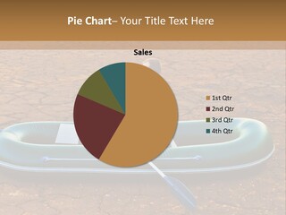 Ailboat Financial Water PowerPoint Template