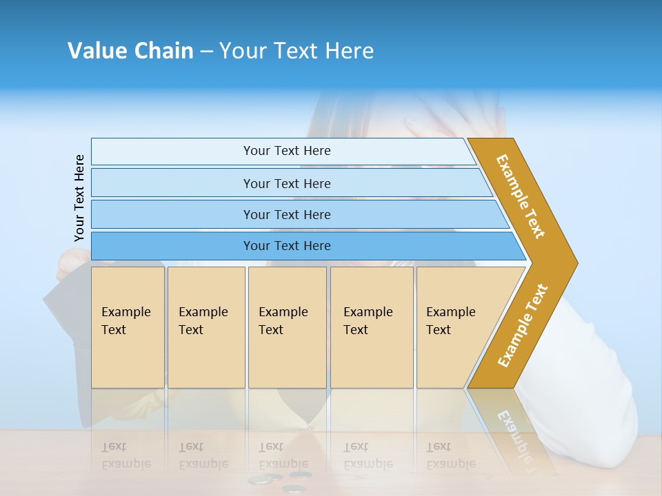 Bankrupt Empty Credit PowerPoint Template