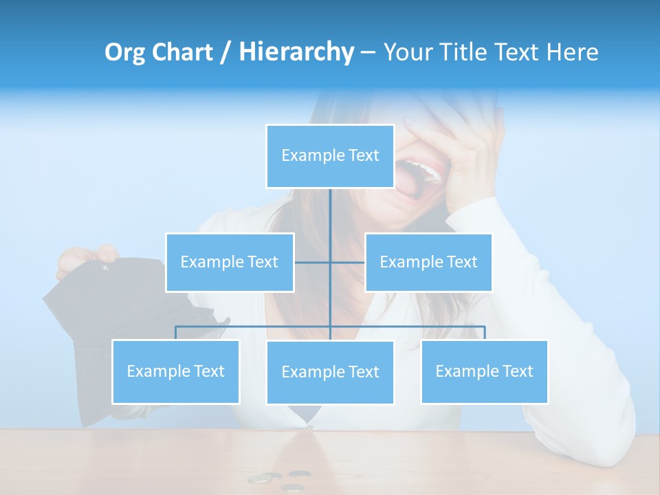 Bankrupt Empty Credit PowerPoint Template