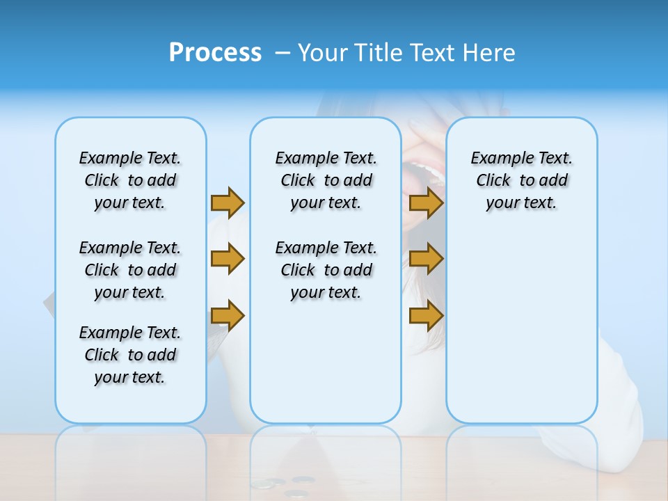 Bankrupt Empty Credit PowerPoint Template