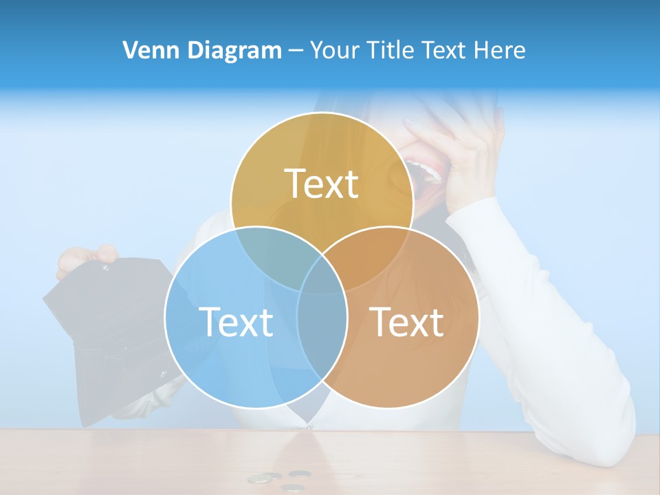 Bankrupt Empty Credit PowerPoint Template
