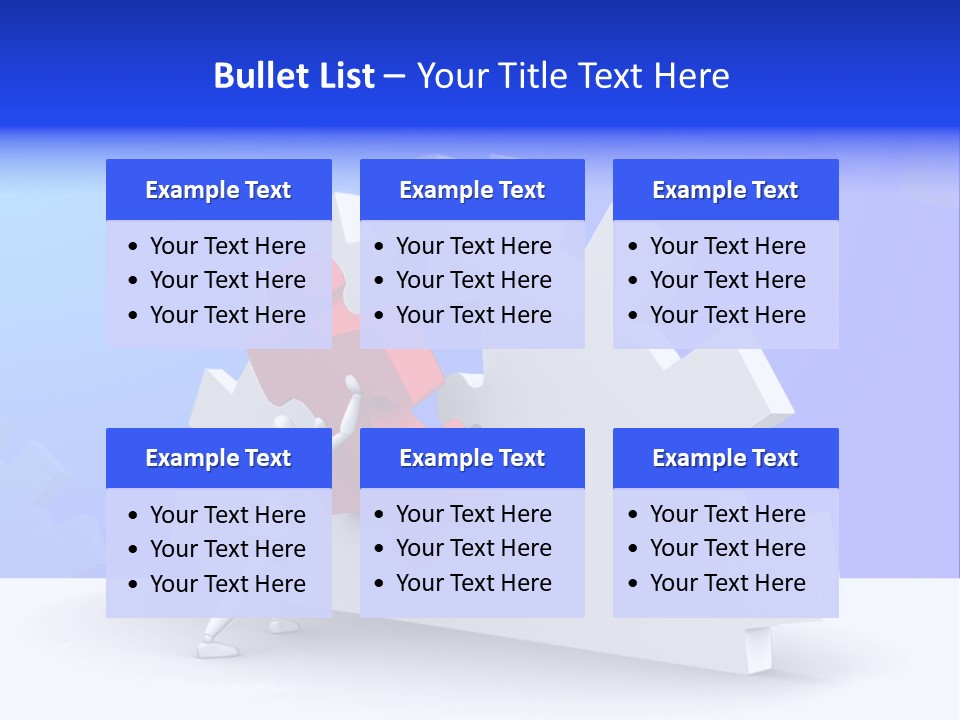Merge Join Piece PowerPoint Template