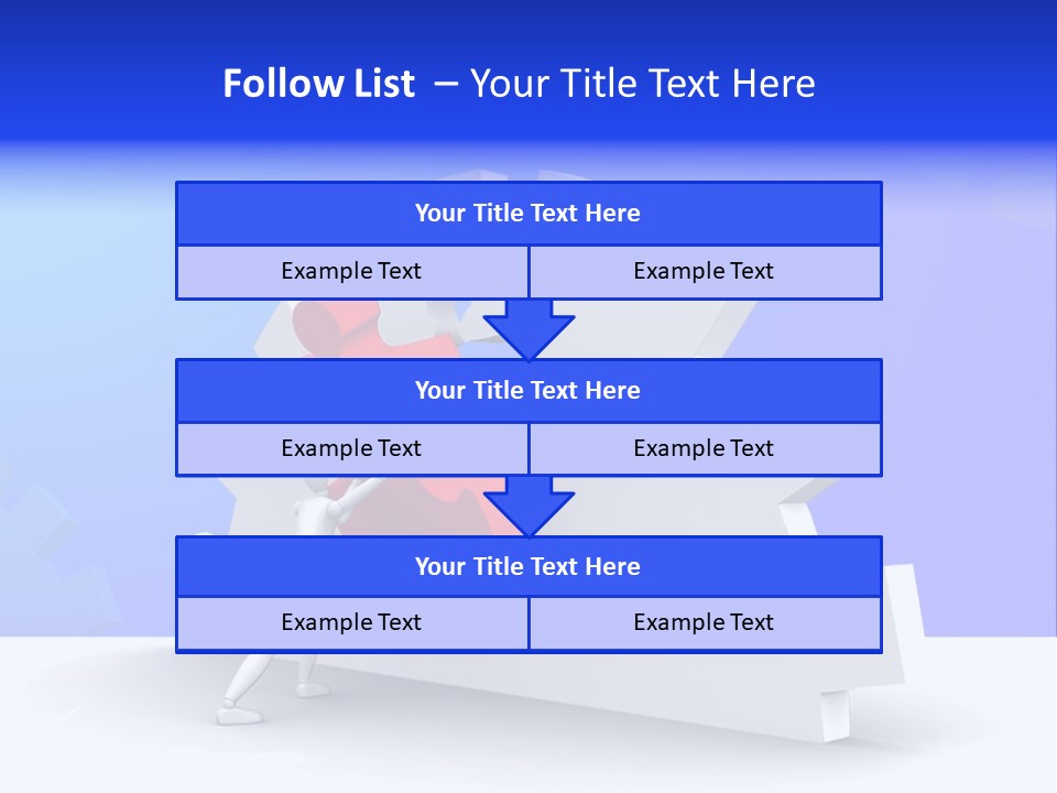 Merge Join Piece PowerPoint Template