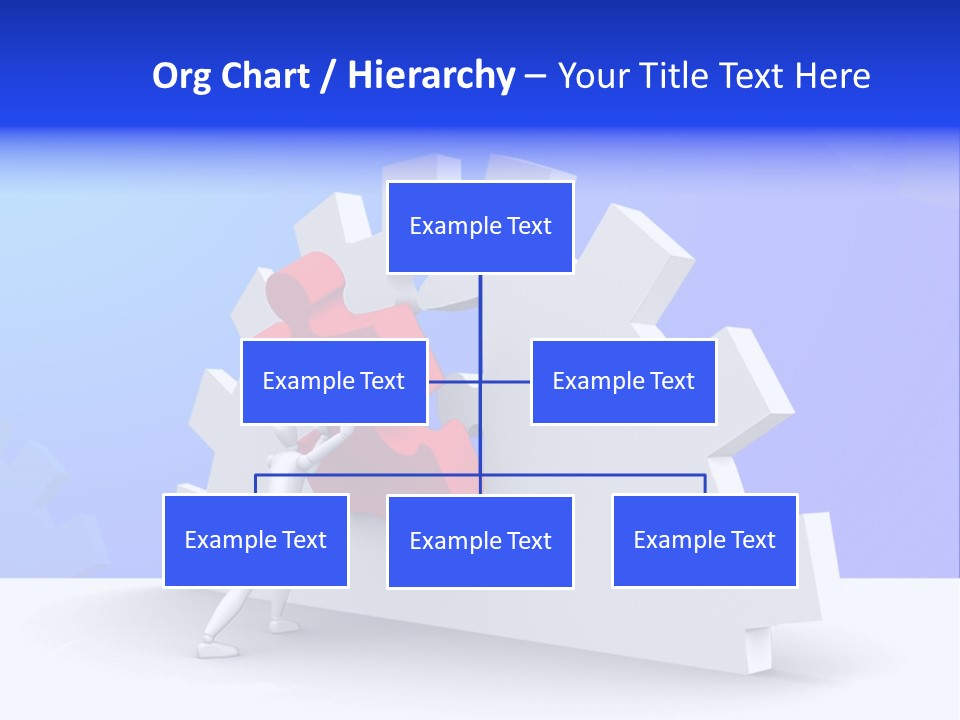 Merge Join Piece PowerPoint Template