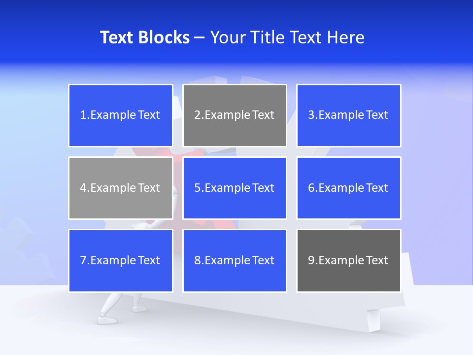 Merge Join Piece PowerPoint Template