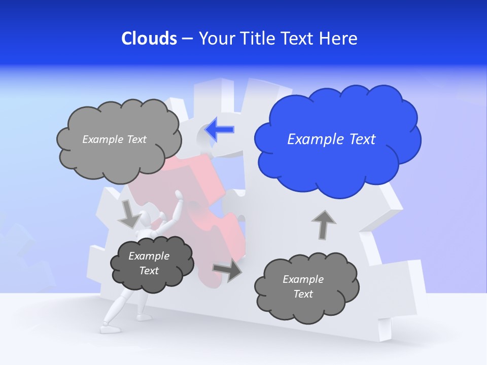 Merge Join Piece PowerPoint Template