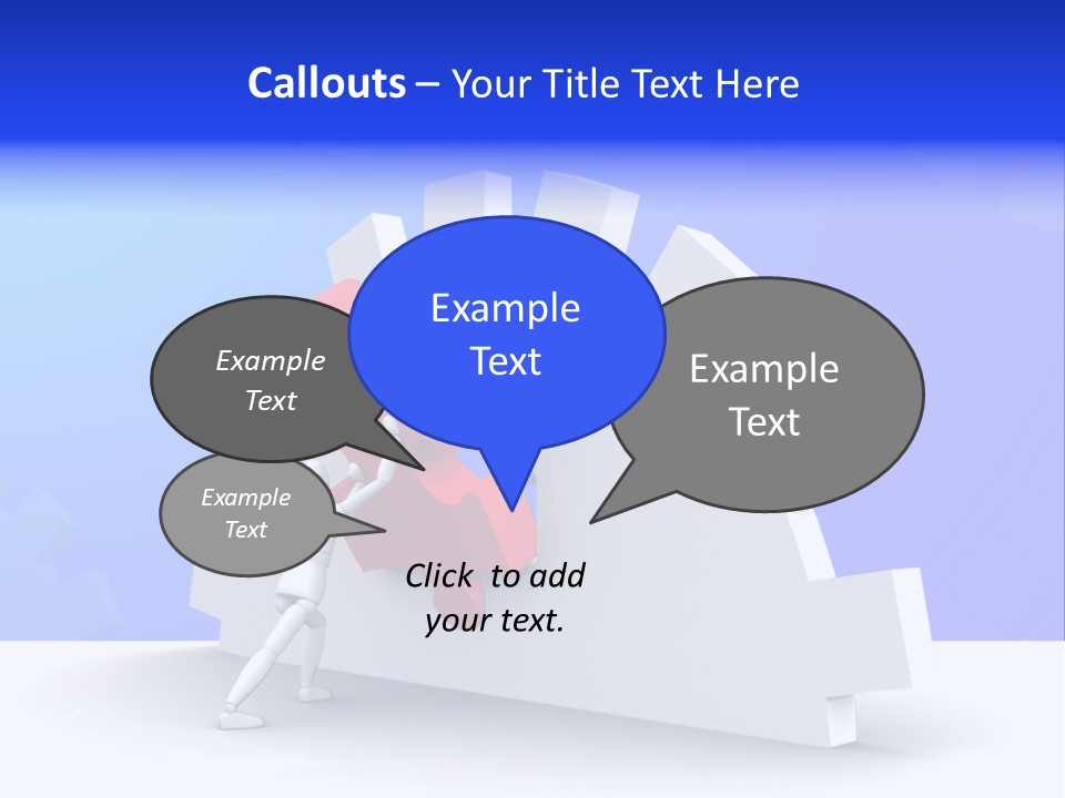 Merge Join Piece PowerPoint Template