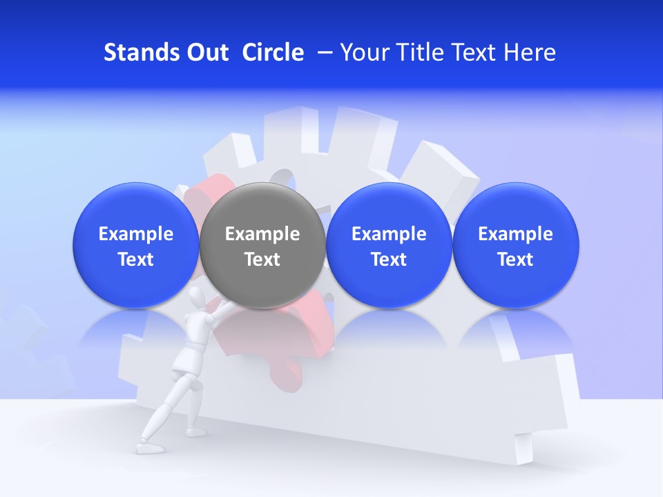 Merge Join Piece PowerPoint Template