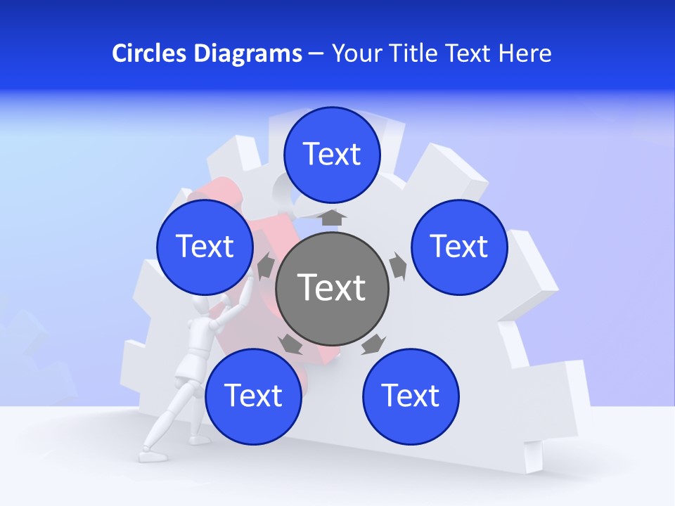 Merge Join Piece PowerPoint Template