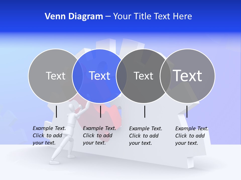 Merge Join Piece PowerPoint Template