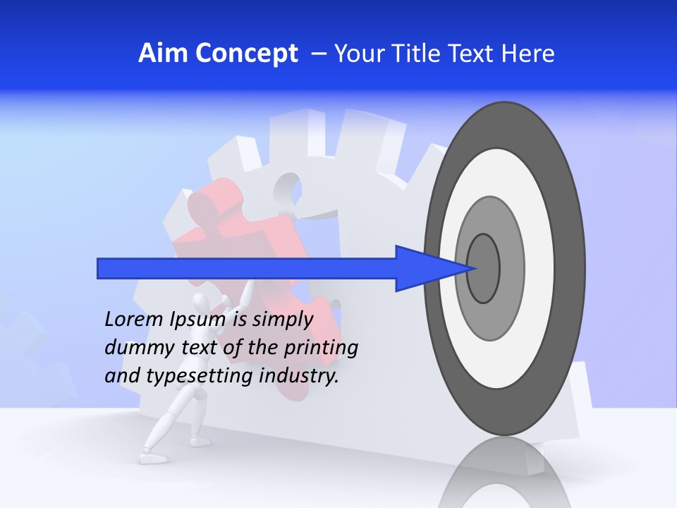Merge Join Piece PowerPoint Template