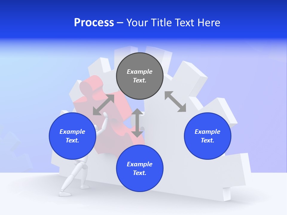 Merge Join Piece PowerPoint Template