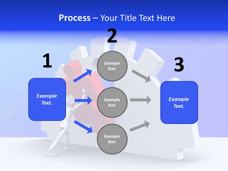 Merge Join Piece PowerPoint Template