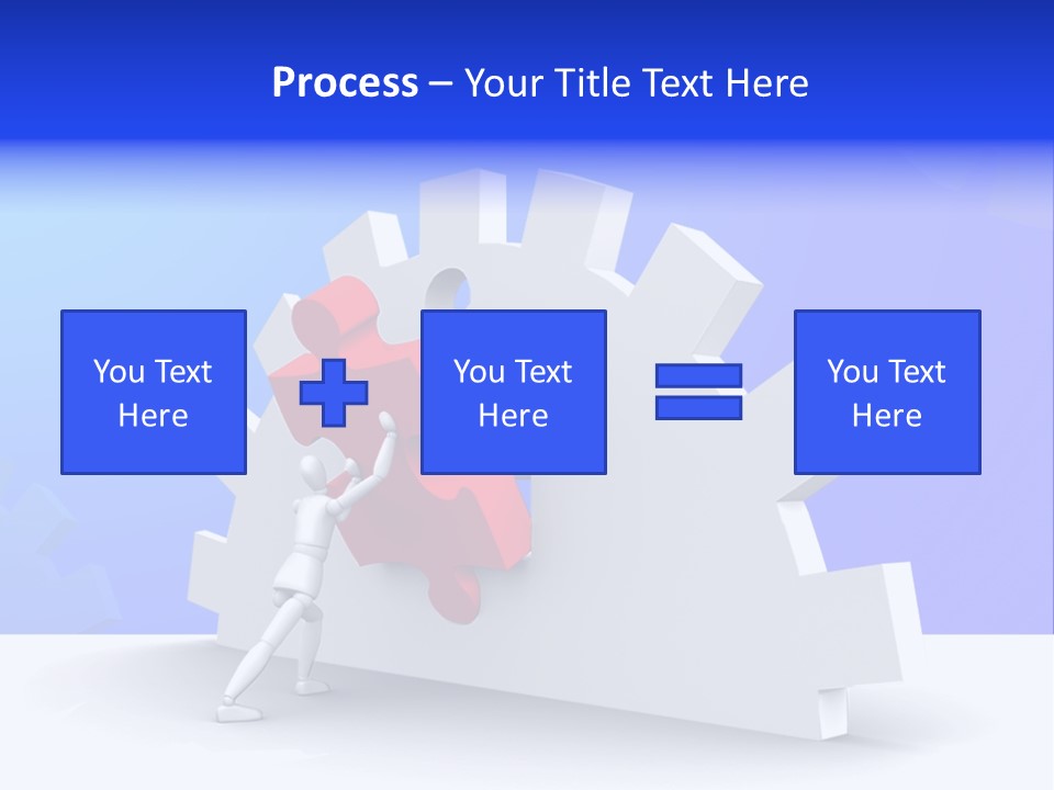 Merge Join Piece PowerPoint Template