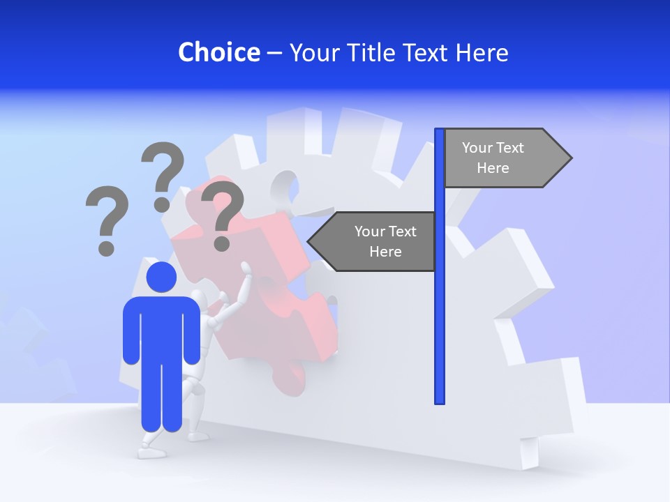 Merge Join Piece PowerPoint Template