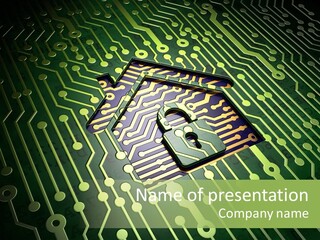 Security Modern Processor PowerPoint Template