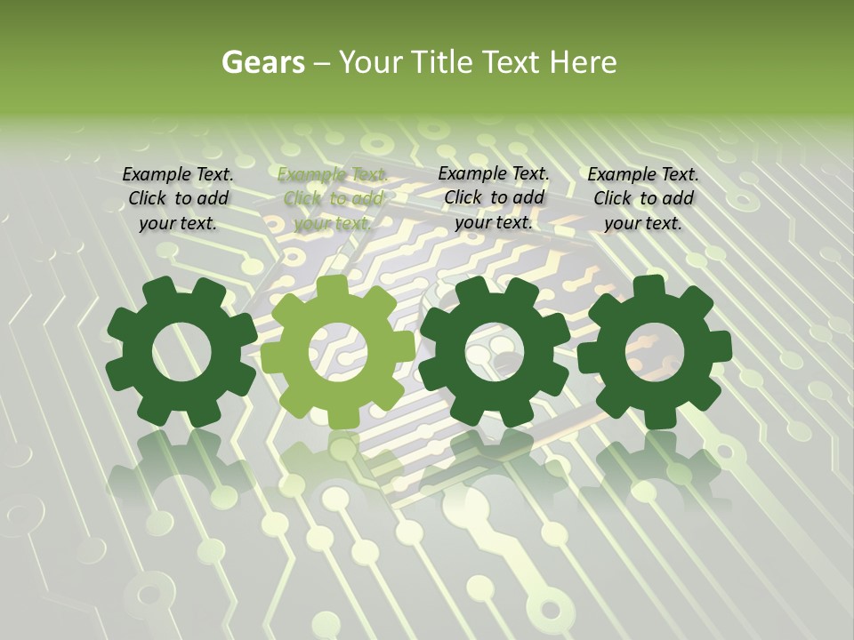 Security Modern Processor PowerPoint Template