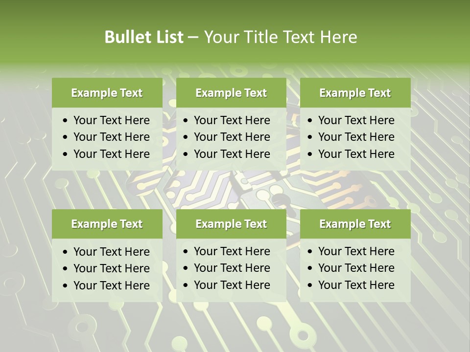 Security Modern Processor PowerPoint Template