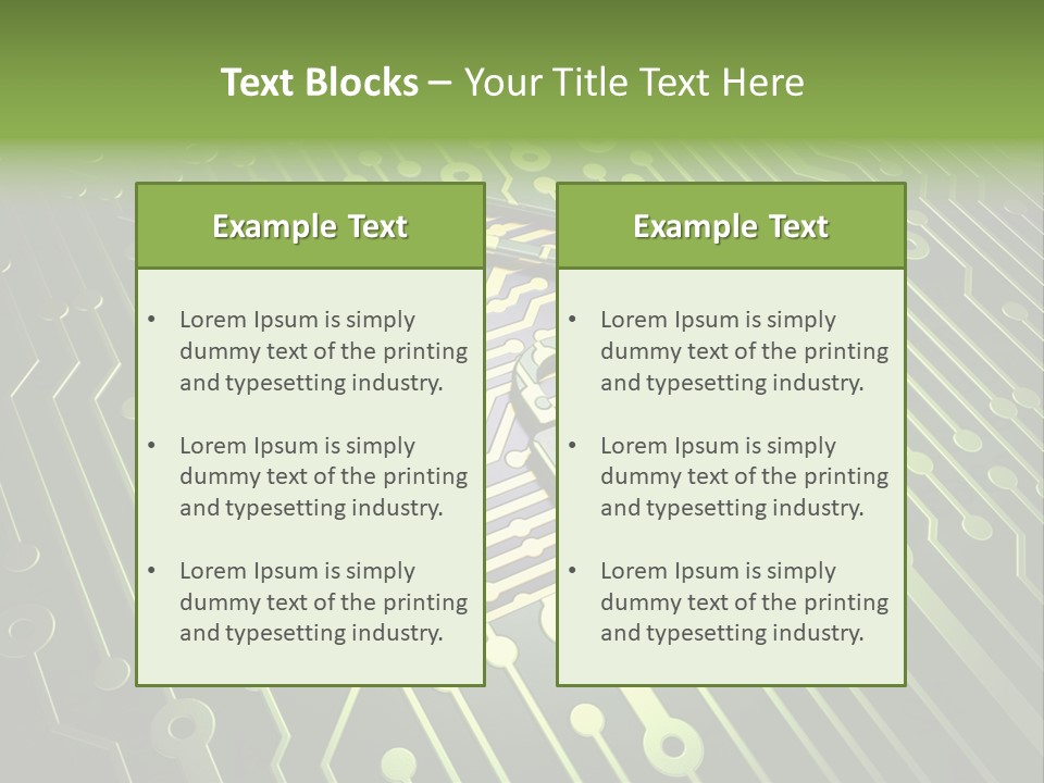 Security Modern Processor PowerPoint Template