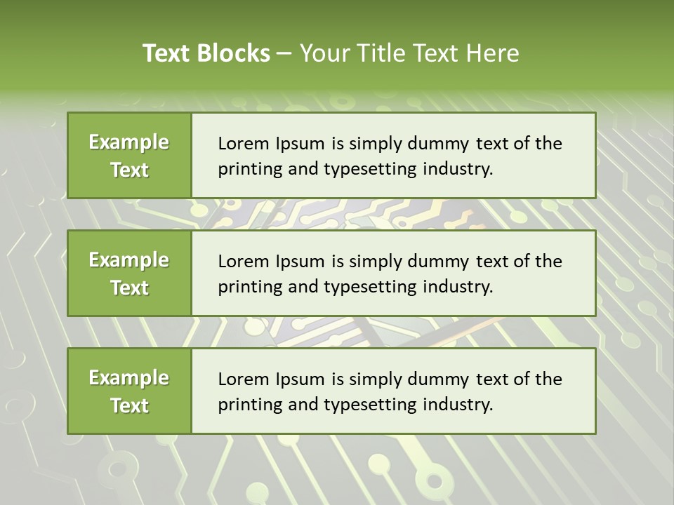 Security Modern Processor PowerPoint Template