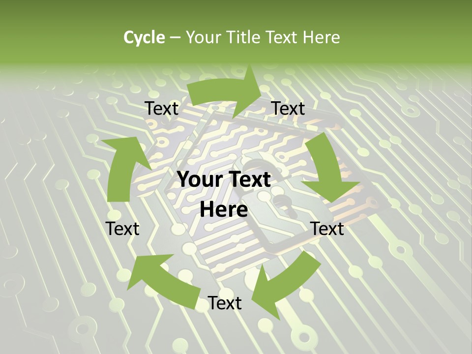 Security Modern Processor PowerPoint Template