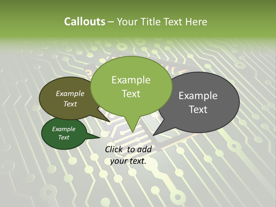 Security Modern Processor PowerPoint Template
