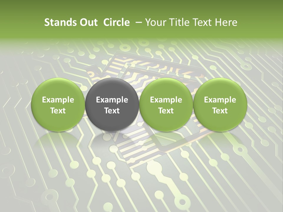 Security Modern Processor PowerPoint Template