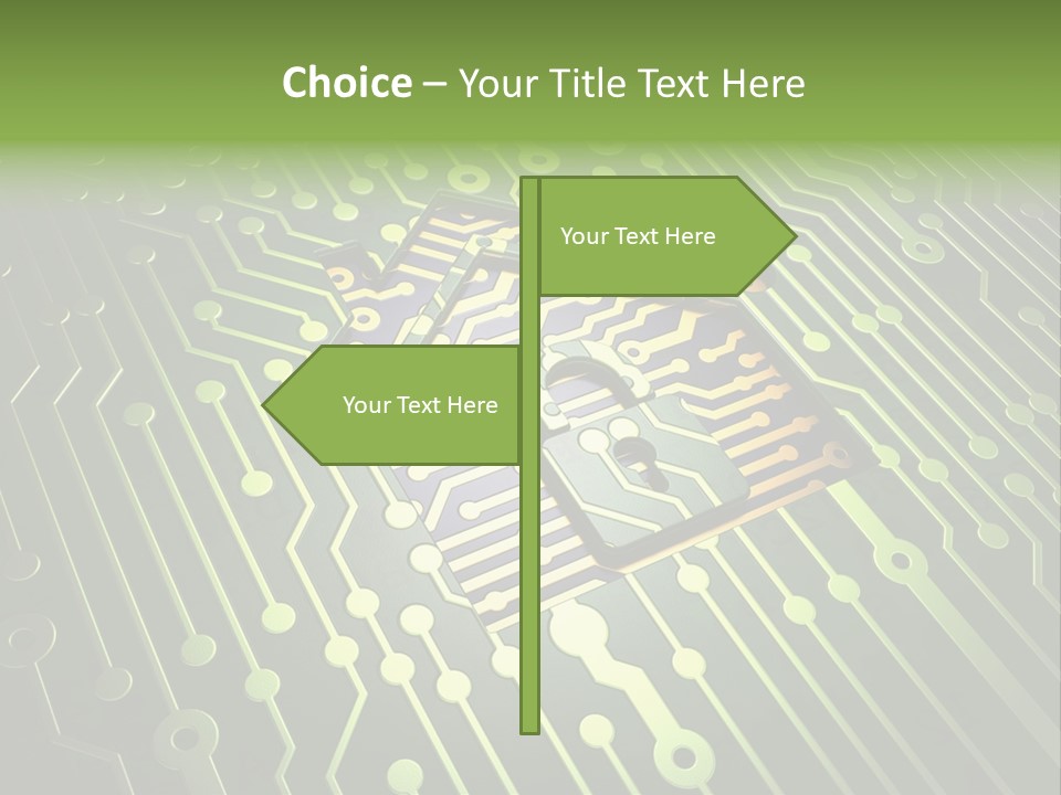 Security Modern Processor PowerPoint Template