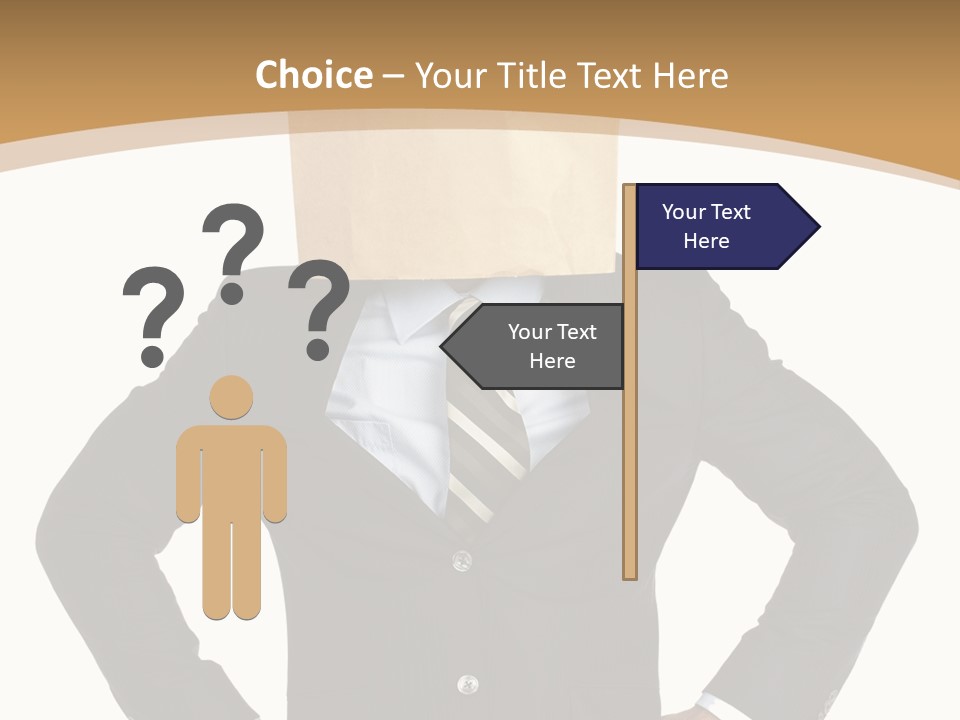 Transparent Sign Communications PowerPoint Template