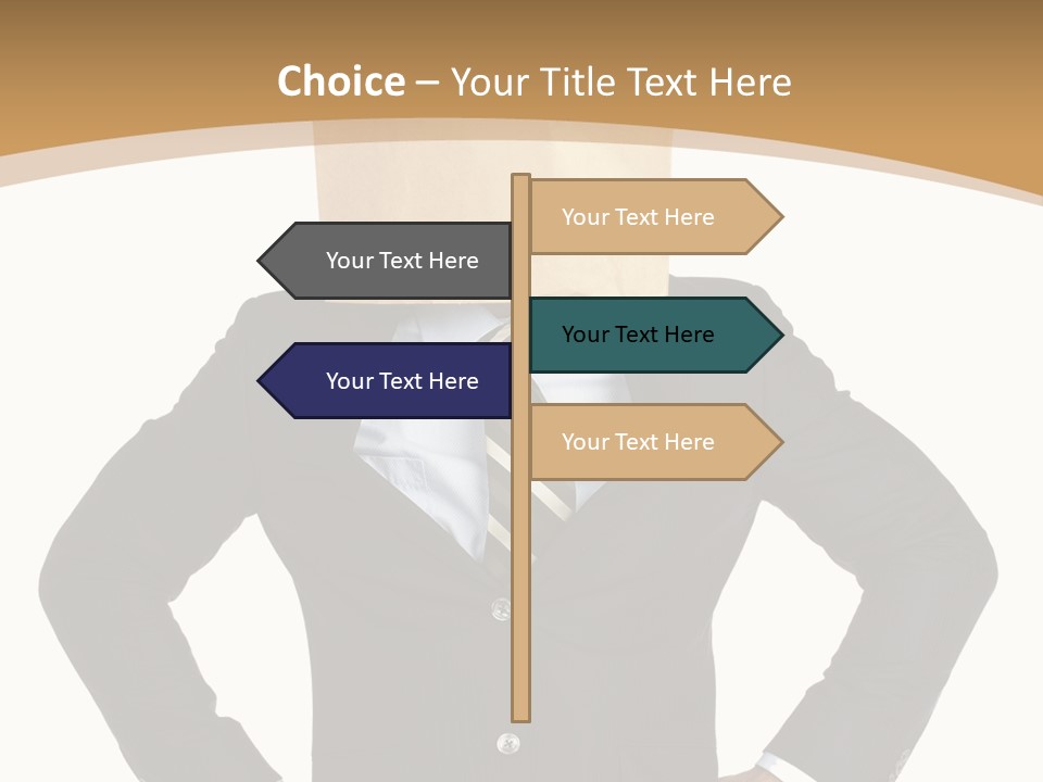 Transparent Sign Communications PowerPoint Template