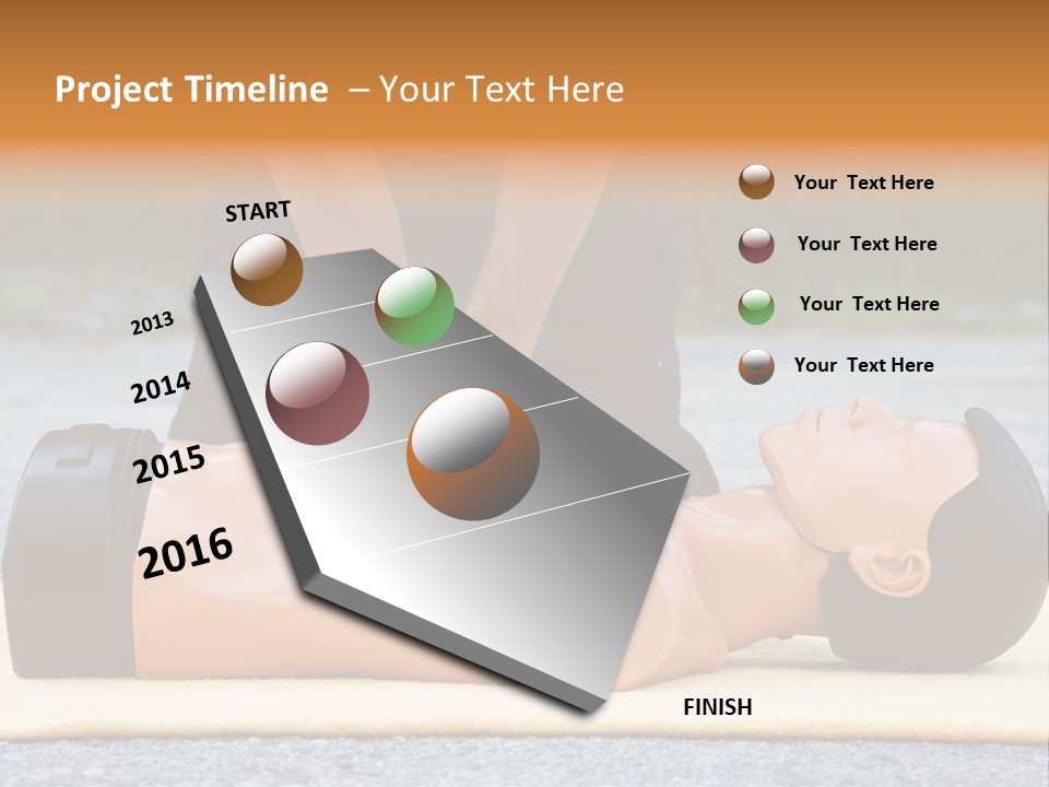 Torso Mannequin Learning PowerPoint Template