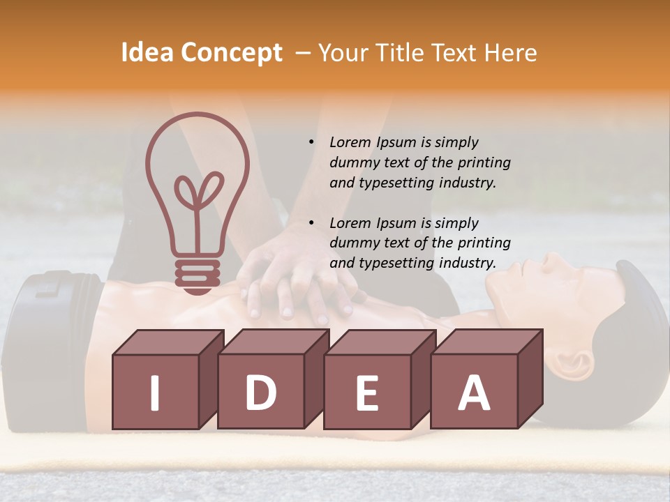 Torso Mannequin Learning PowerPoint Template