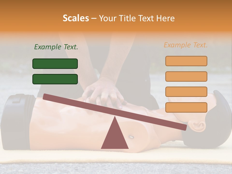 Torso Mannequin Learning PowerPoint Template