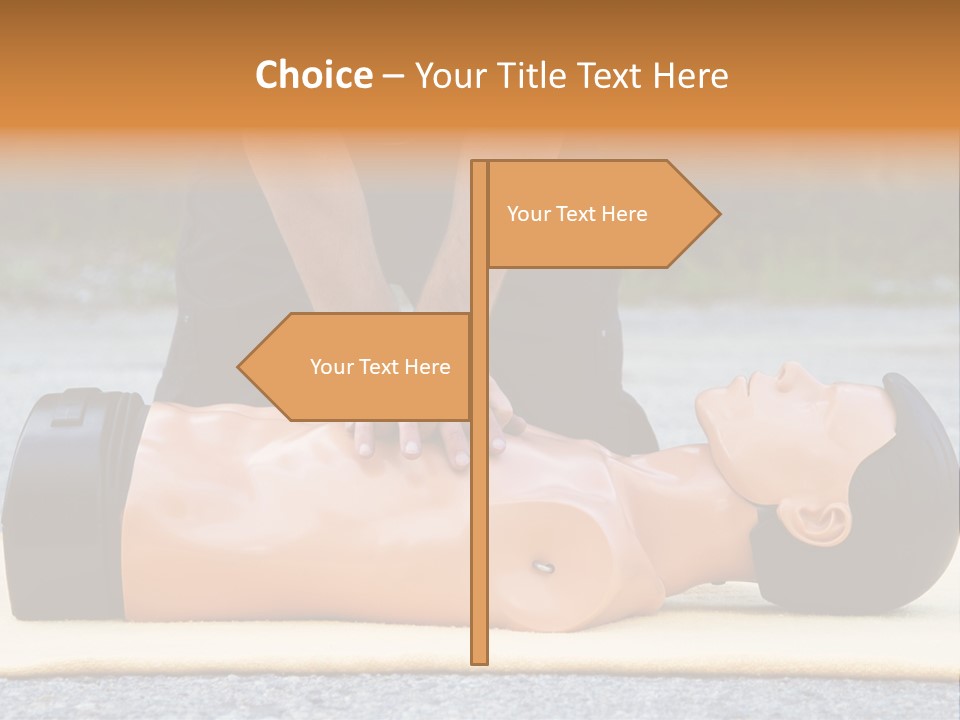 Torso Mannequin Learning PowerPoint Template
