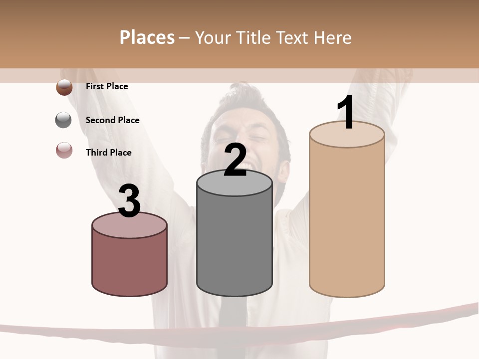 Success Occupation Aim PowerPoint Template
