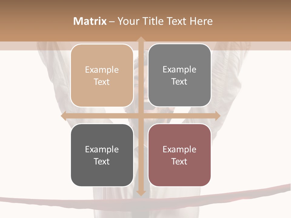 Success Occupation Aim PowerPoint Template