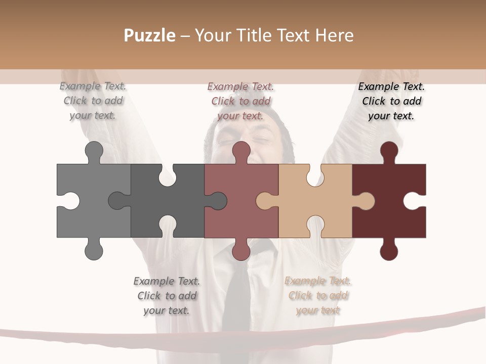 Success Occupation Aim PowerPoint Template