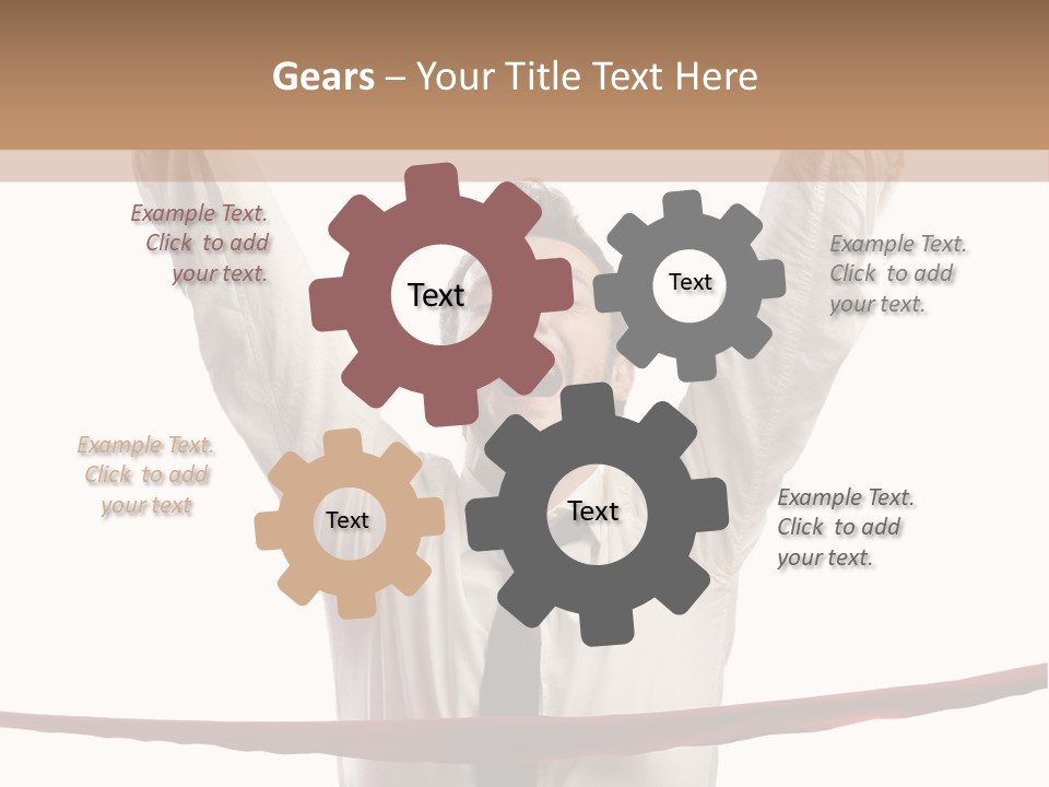 Success Occupation Aim PowerPoint Template