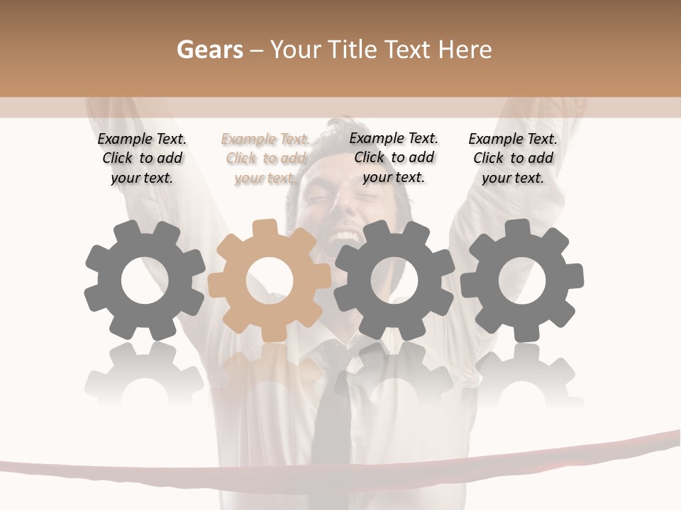 Success Occupation Aim PowerPoint Template