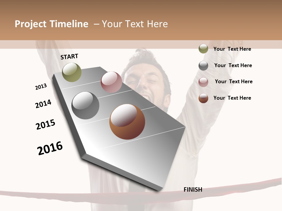 Success Occupation Aim PowerPoint Template