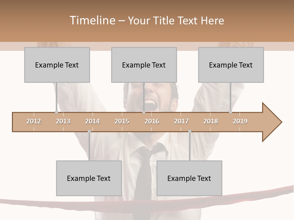 Success Occupation Aim PowerPoint Template
