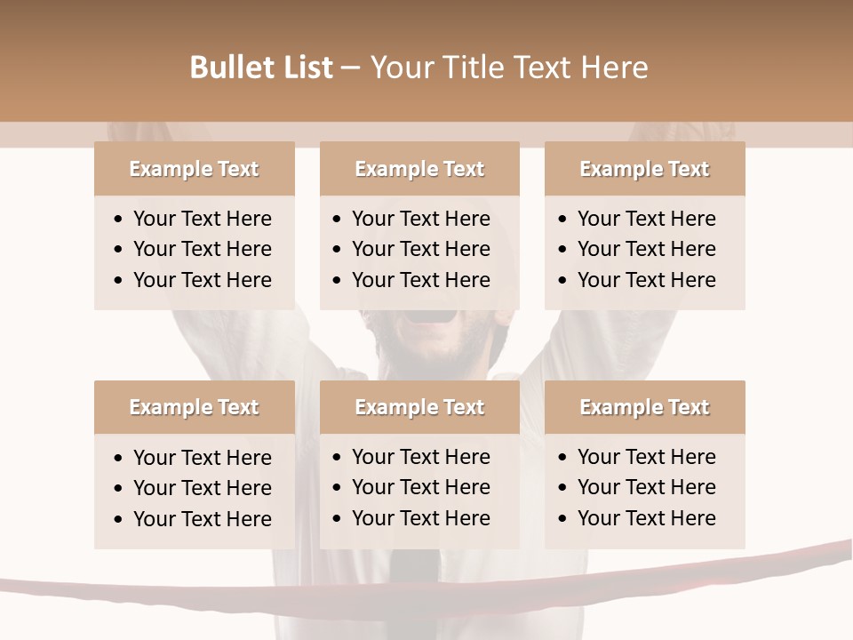 Success Occupation Aim PowerPoint Template