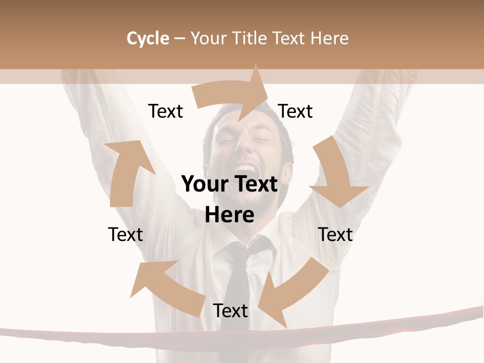 Success Occupation Aim PowerPoint Template