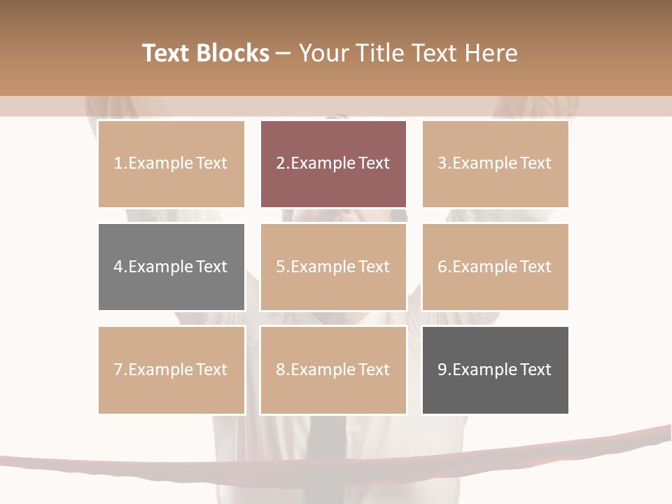 Success Occupation Aim PowerPoint Template