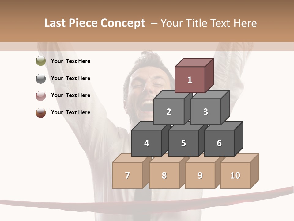 Success Occupation Aim PowerPoint Template