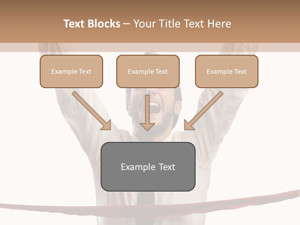 Success Occupation Aim PowerPoint Template