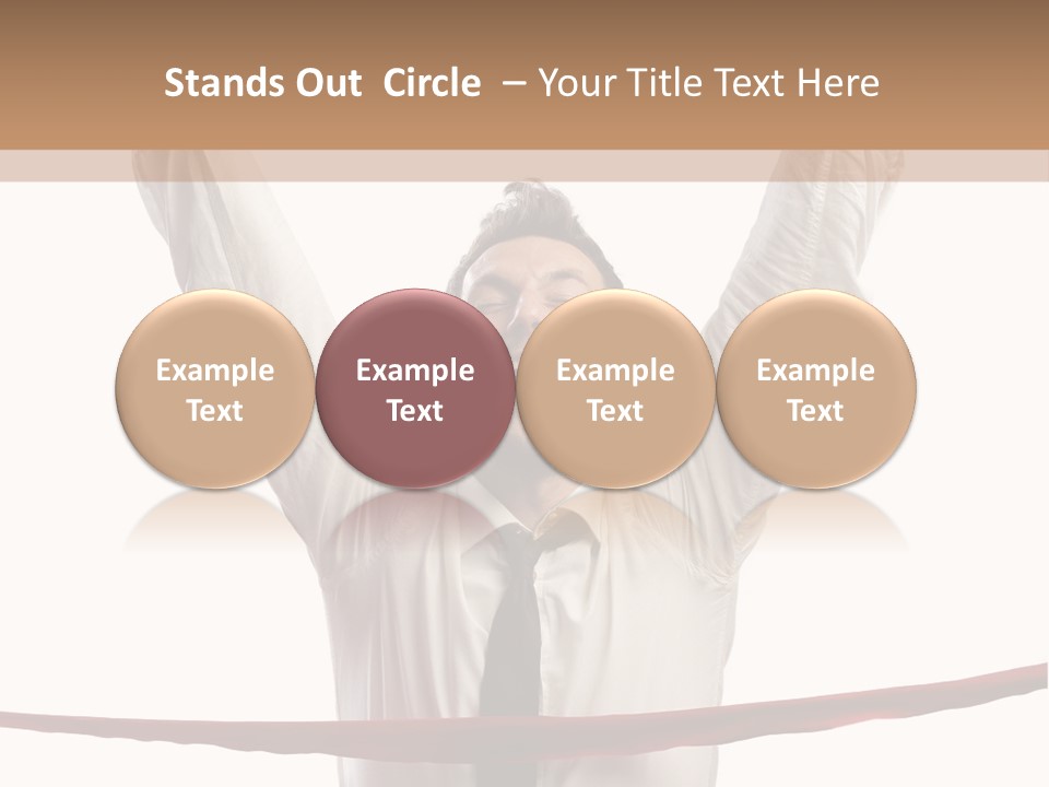 Success Occupation Aim PowerPoint Template