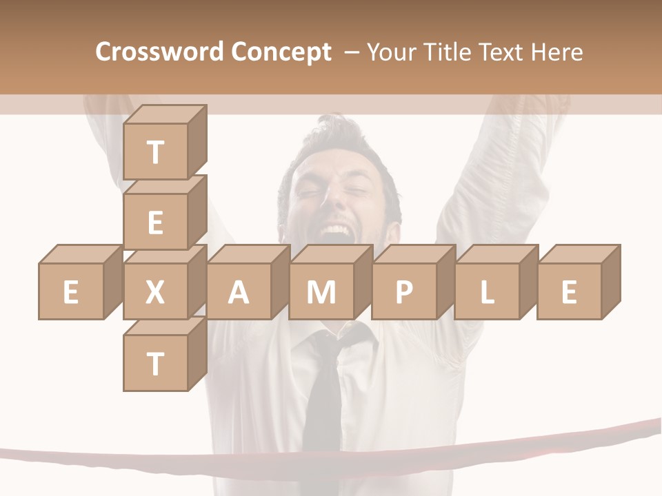 Success Occupation Aim PowerPoint Template