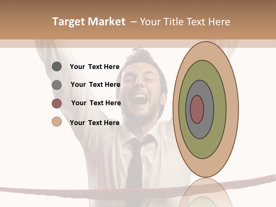 Success Occupation Aim PowerPoint Template